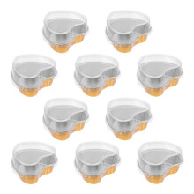 10Pz Vaschette Alluminio Usa E Getta Design