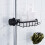 1Ud Rack Negro De Aluminio Para Almacenamiento Y 7
