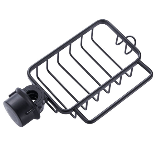 1Ud Rack Negro De Aluminio Para Almacenamiento Y 1