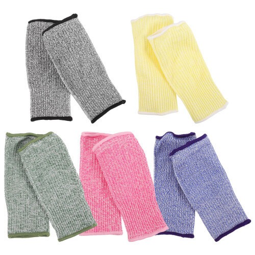 5Pares Braço Hppe Resistente Corte Ajuste Ergonômico
