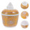 1Ensemble Bol Céramique À Ragoût Décoré Orange Couvercle 6