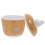 1Ensemble Bol Céramique À Ragoût Décoré Orange Couvercle 10