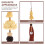 Guanyin Buddha Holz Anhänger Auto Retro 10