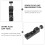 Strumento Gap Auto Alluminio Nero 9