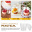 25Jgo Vasos Transparentes Con Para , Postres Y 11