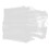 1Set Draagbaar Wit Dubbelbed Campingmuggennet Polyester 4