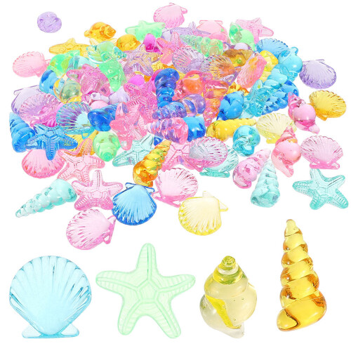 Brinquedos De Concha Acrílica Para Piscina Infantil