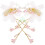 1Par Presilhas Com Tassel Rosa Para 4