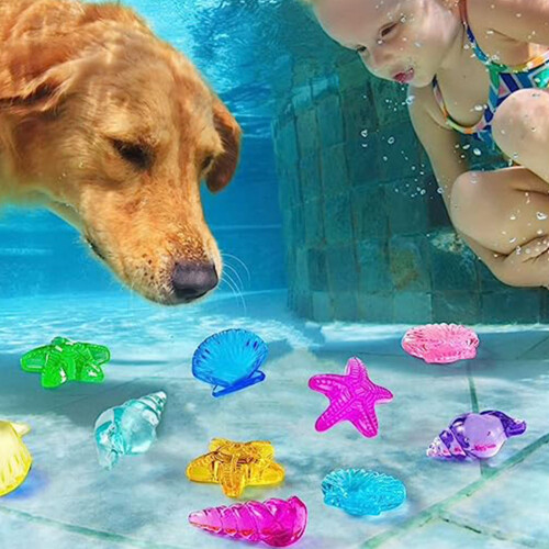 Brinquedos De Concha Acrílica Para Piscina Infantil 2
