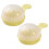 2Pcs Plastic Manual Fruit Juicer For Lemon And Tool 9