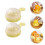 2Pcs Plastic Manual Fruit Juicer For Lemon And Tool 5