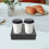 4Pz Bicchiere Nero in Schiuma Pearl Per E Bevande 11