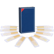 10Szt Kompaktowe Saxophone Reeds 2.5 Z Trzciny Ciemnoniebieskie Zestaw