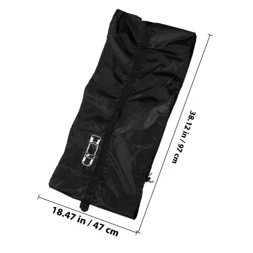 Zwarte 190T Polyester Multifunctionele Bandenhoes Sterk 1