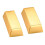 24pcs Multi functional Gold Bar Candy Box in Gold Brick Shape-S 2