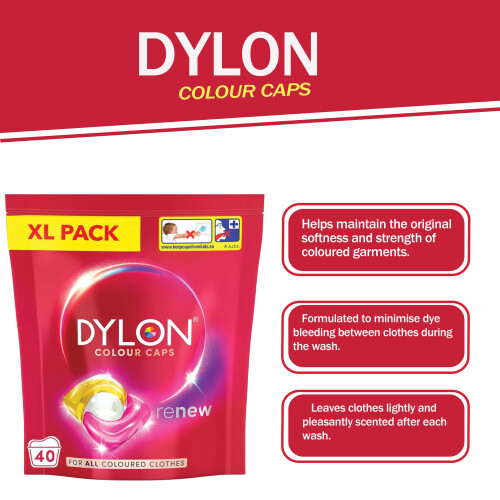 Dylon Dylon Colour Caps 40 Wash Load Laundary Capsules 2
