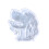Moule en résine de Silicone pour chien Durable,-Blanc 1