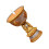 LED Simulated Flame Durable LED Resin Lamp for Temple-D 1