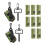 1Set Porta Sacchetti Rifiuti Per in PVC ABS E 3