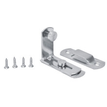Încuietoare durabilă pentru ușă de hambar, încuietoare rezistentă din aliaj de zinc pentru protecție a confidențialității, cu instalare