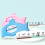 2Pièces Thermomètres Cartoon Pour Bain Douche Bébé 3