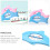2Pièces Thermomètres Cartoon Pour Bain Douche Bébé 10