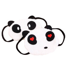 2Pz Maschera Protettiva in Con Panda Elegante