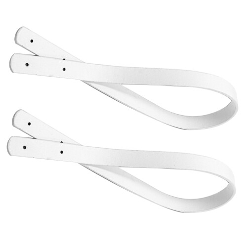 2Pz Tracolla in Similpelle Per Borsa Tote Stile Classico