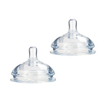 2Pz Succhietto Silicone Trasparente Ortodontico Per