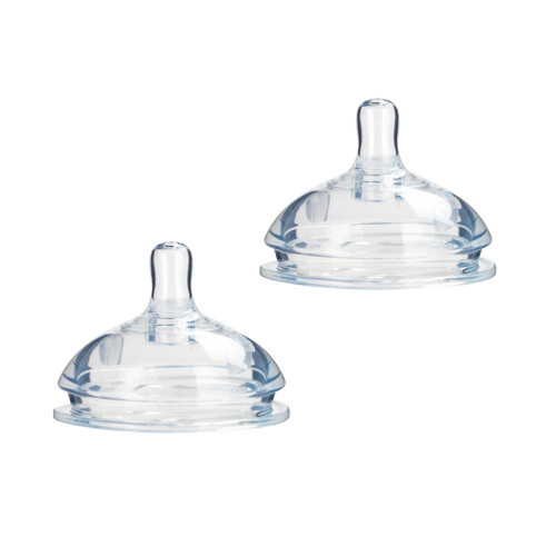 2Pz Succhietto Silicone Trasparente Ortodontico Per
