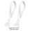 2Pz Tracolla in Similpelle Per Borsa Tote Stile Classico 3