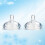 2Pz Succhietto Silicone Trasparente Ortodontico Per 6