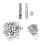 Kit d'œillets, œillets multifonctions offrant polyvalence et durabilité pour toiles, bâches, tentes, couvertures de piscine, chaussures, 5
