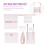 1Conjunto Kit DIY Bolsa PU Com Corrente E Material 9