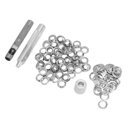 Kit d'œillets, œillets multifonctions offrant polyvalence et durabilité pour toiles, bâches, tentes, couvertures de piscine, chaussures, 1