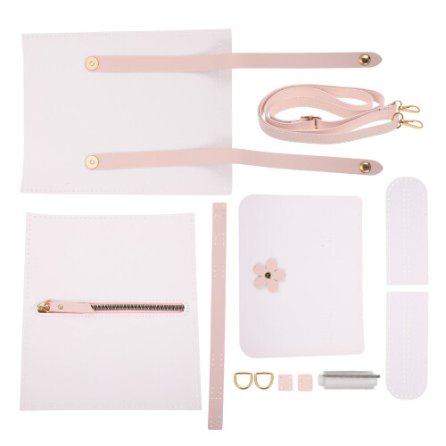 1Conjunto Kit DIY Bolsa PU Com Corrente E Material 2