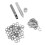 Kit d'œillets, œillets multifonctions offrant polyvalence et durabilité pour toiles, bâches, tentes, couvertures de piscine, chaussures, 8