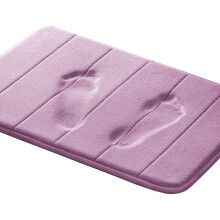 Absorberend badkleed met voetmassage-effect, antislip badmat van traagschuim voor badkamer, douche en bad, 43 x 61 cm