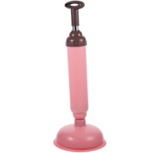 1Szt Closestool Z Mocnym Przyssawką Do Udrażniania, Różowy Pvc+stal