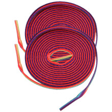 2Pares Cadarços Elásticos Coloridos De Poliéster Para Tênis E Calçados