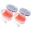 2Pièces Boîte Violet PP Avec Scellée Étanche 1