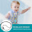 Colar Mordedor Azul Silicone Baby Teether E Uso 9