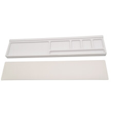 Rangement de bureau noir pour l'école, plusieurs-Blanc