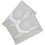 1Par Joelheira Antiderrapante Nylon Proteção Flexível 1