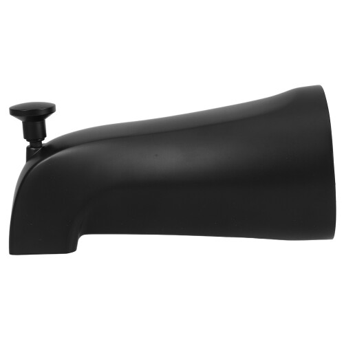 Torneira Banheira Preto Metal Com