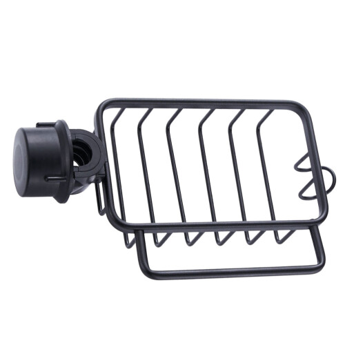 Strofinacci Alluminio Nero Resistente Per Bagno