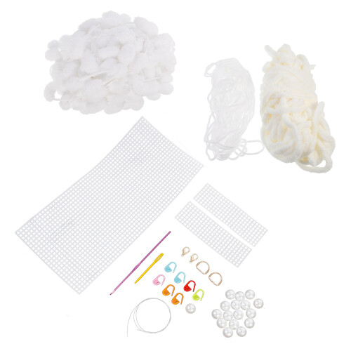1Conjunto Material Para Bolsa Trançada DIY Poliéster Durável