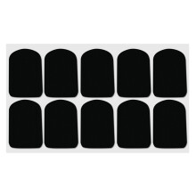 Almofadas Silicone Preto Para Boca De Saxofone Proteção