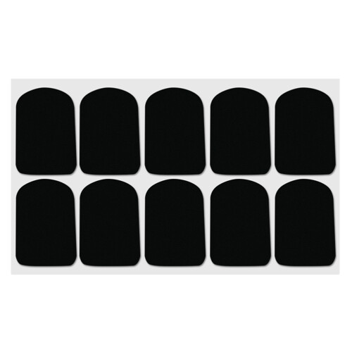 Almofadas Silicone Preto Para Boca De Saxofone Proteção