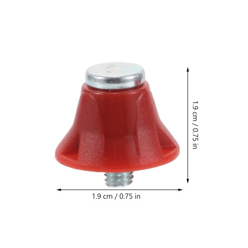 12Pz Tacchetti Per Scarpe Calcio Rosso Durata 1